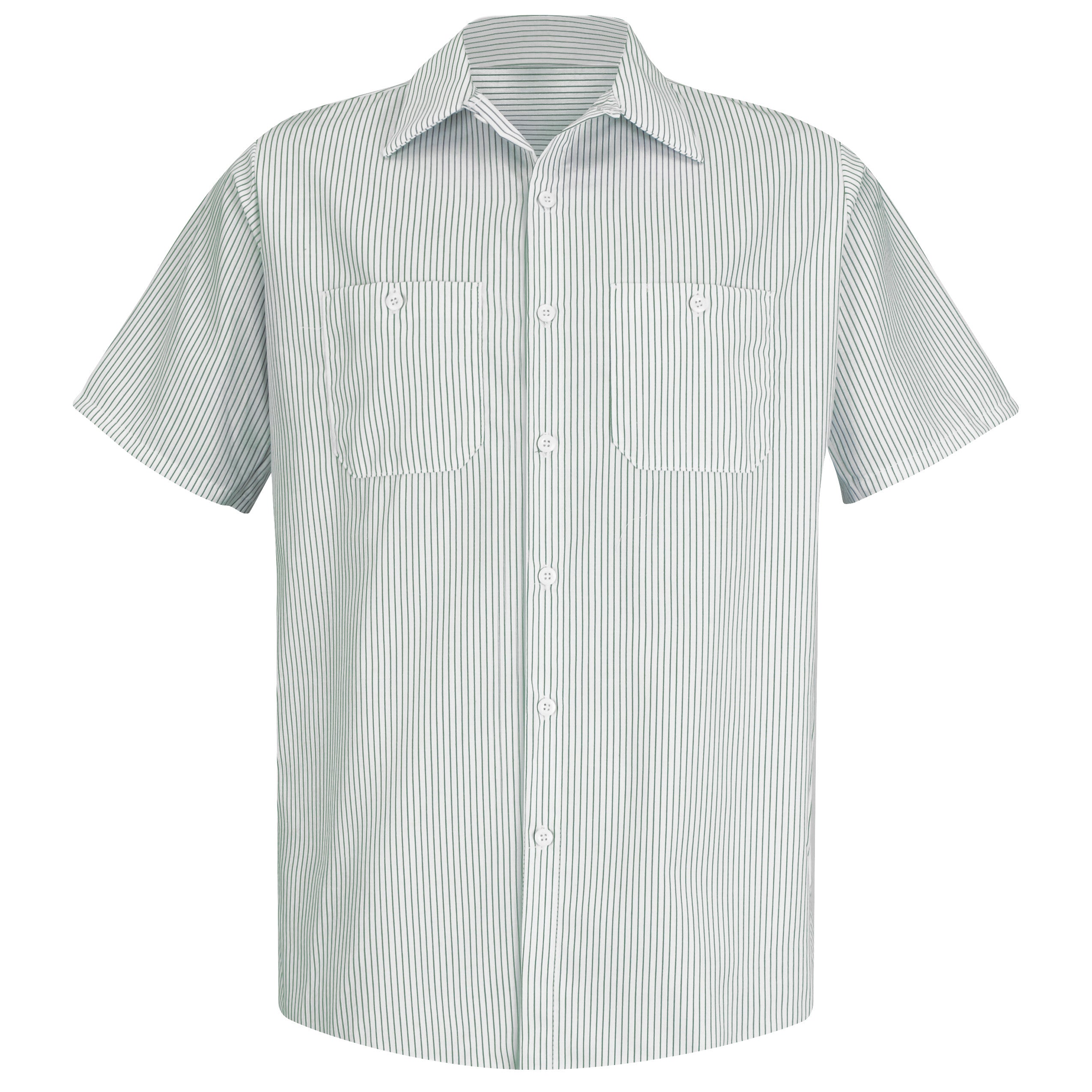 Red Kap® Men's Short Sleeve Striped Work Shirt / SP20GW