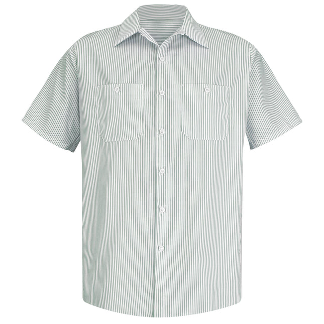 Red Kap® Men's Short Sleeve Striped Work Shirt / SP20GW