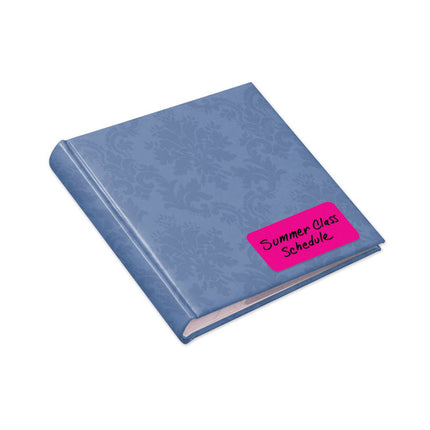 High-Vis Removable Laser/inkjet Id Labels, 2 X 4, Asst. Neon, 120/pack