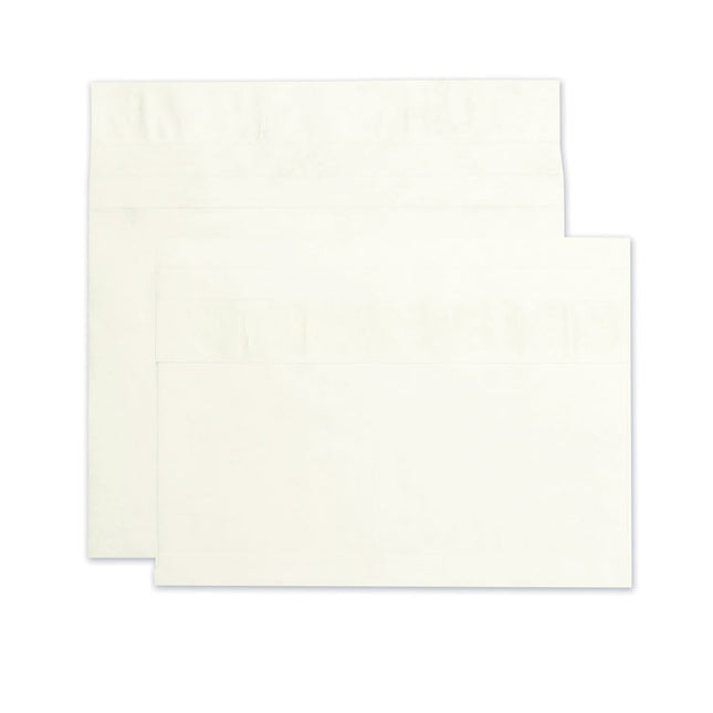 Heavyweight 18 lb Tyvek Open End Expansion Mailers, #15, Square Flap, Redi-Strip Adhesive Closure, 10 x 15, White, 100/Carton