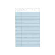 Prism + Colored Writing Pads, Narrow Rule, 50 Pastel Blue 5 X 8 Sheets, 12/pack