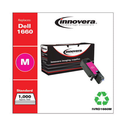 Remanufactured Magenta Toner, Replacement for 332-0401, 1,000 Page-Yield