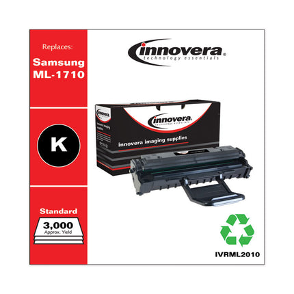 Remanufactured Black Toner, Replacement for ML-2010, 3,000 Page-Yield