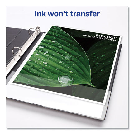 Heavy-Duty View Binders, 3 Rings, 2" Capacity, 11 X 17, White