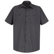 Red Kap® Men's Short Sleeve Striped Work Shirt / SP20GI