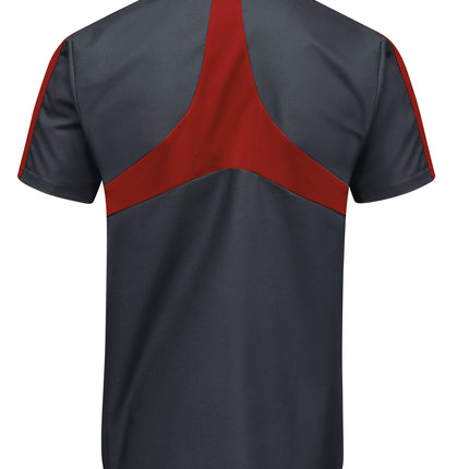 Red Kap® Men's Short Sleeve Two Tone Pro+ Work Shirt with OilBlok and MIMIX® / SX46CF