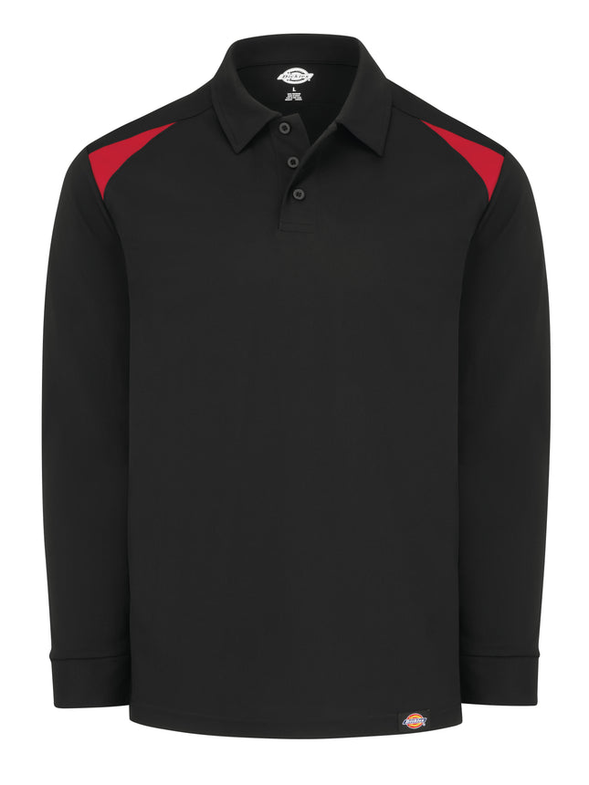 Dickies® Men's Team Performance Long-Sleeve Polo / LL66ER