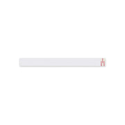 Peel and Seal Tamper Evident Food Container Bands, 1.5 x 24, White, Paper, 2,500/Carton