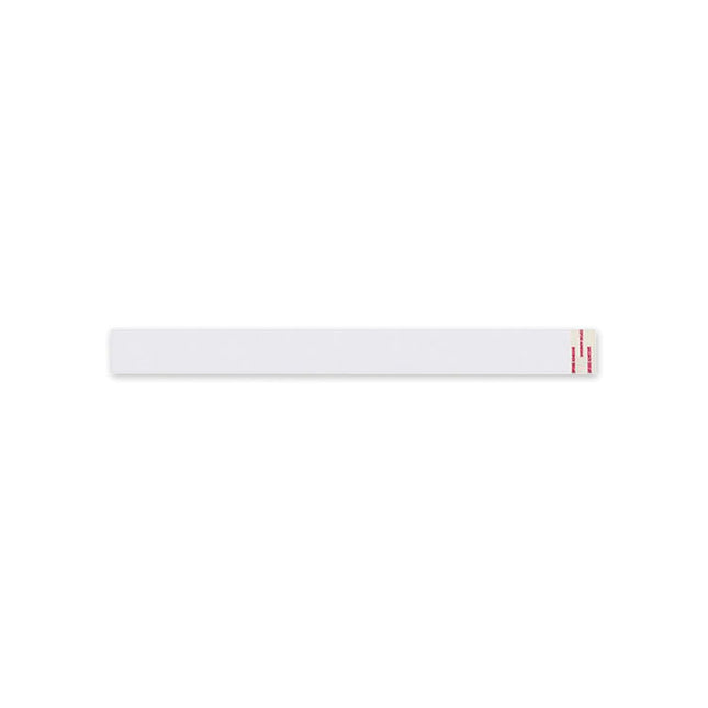 Peel and Seal Tamper Evident Food Container Bands, 1.5 x 24, White, Paper, 2,500/Carton