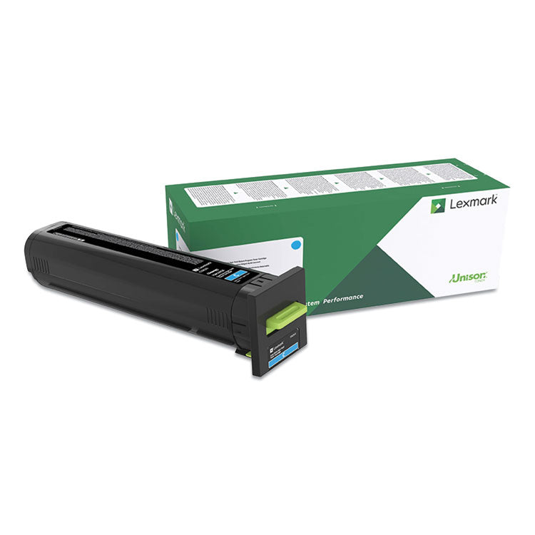 82k0xcg Return Program Extra High-Yield Toner, 22,000 Page-Yield, Cyan