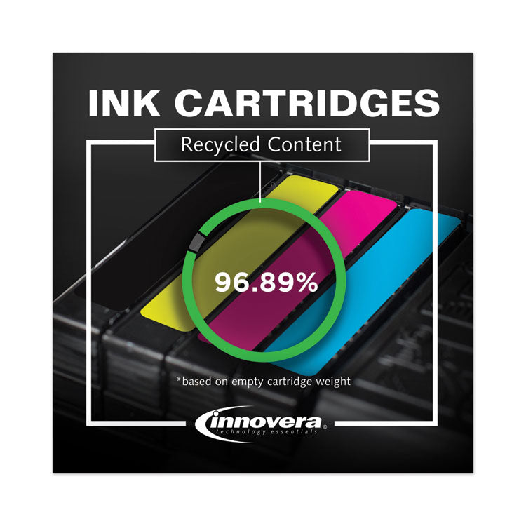 Remanufactured Cyan High-Yield Ink, Replacement for 971XL (CN626AM), 6,600 Page-Yield