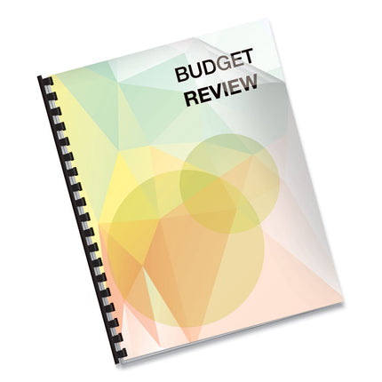 Futura Presentation Covers for Binding Systems, Frost, 11 x 8.5, Unpunched, 25/Pack