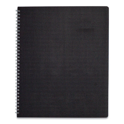 DuraFlex Weekly Planner, 11 x 8.5, Black Cover, 12-Month (Jan to Dec): 2025