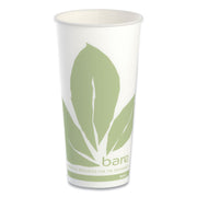 Bare Eco-Forward Paper Cold Cups, 22 oz, Green/White, 50/Sleeve, 20 Sleeves/Carton