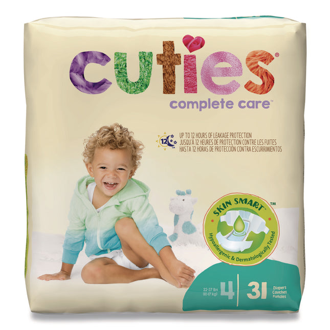 Premium Jumbo Diapers, Size 4, 22 Lbs To 37 Lbs, 124/carton