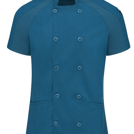 Red Kap® Women's Airflow Raglan Chef Coat with OilBlok / 051WTL