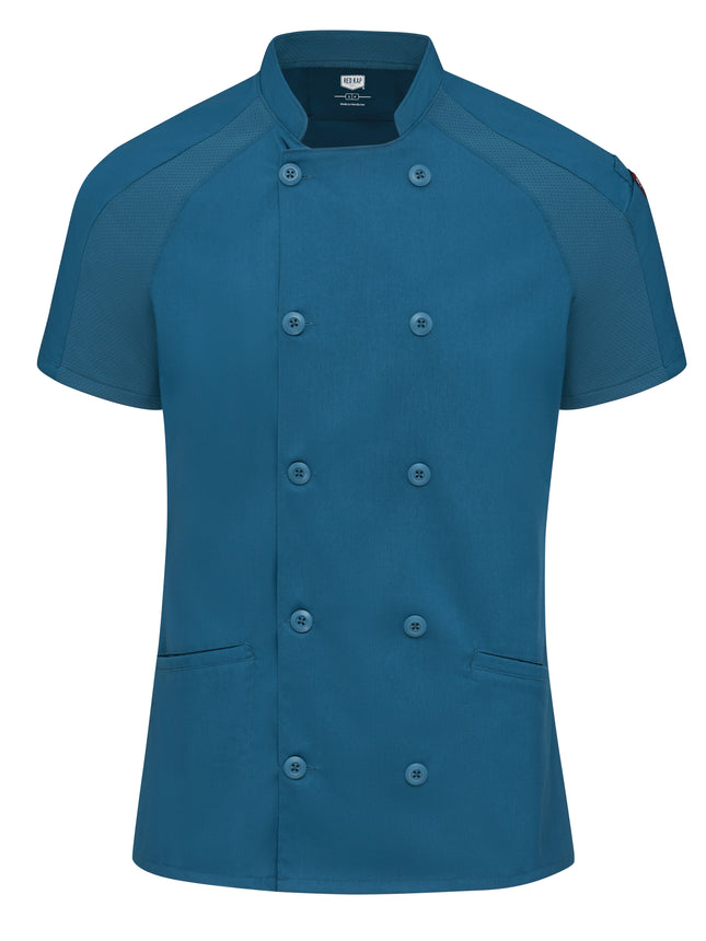 Red Kap® Women's Airflow Raglan Chef Coat with OilBlok / 051WTL