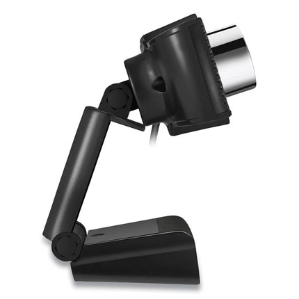 Cybertrack H3 720p Hd Usb Webcam With Microphone, 1280 Pixels X 720 Pixels, 1.3 Mpixels, Black