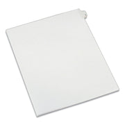 Preprinted Legal Exhibit Side Tab Index Dividers, Allstate Style, 10-Tab, 2, 11 X 8.5, White, 25/pack