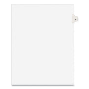Preprinted Legal Exhibit Side Tab Index Dividers, Avery Style, 26-Tab, D, 11 X 8.5, White, 25/pack, (1404)