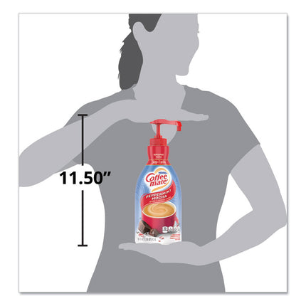 Liquid Coffee Creamer, Peppermint Mocha, 1.5 L Pump Bottle