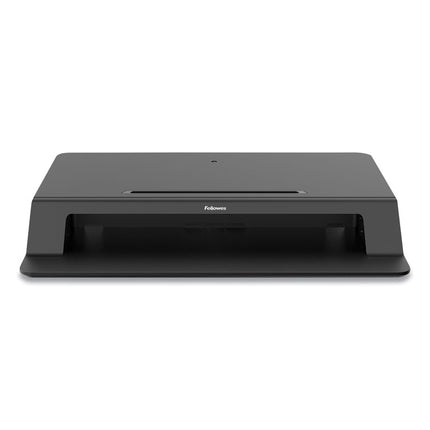 Lotus Lt Sit-Stand Workstation, 34.38" X 28.38" X 7.62", Black