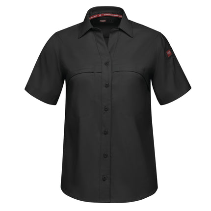 Red Kap® Women's Cooling Short Sleeve Work Shirt / TSW1BK