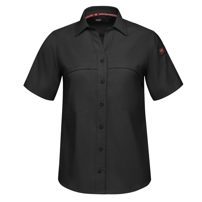 Red Kap® Women's Cooling Short Sleeve Work Shirt / TSW1BK