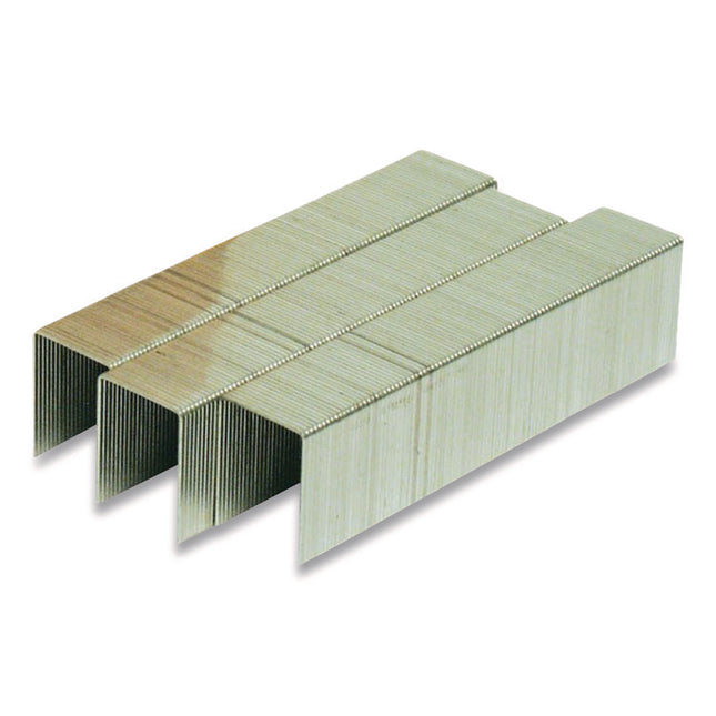 Heavy-Duty Premium Staples, 0.63" Leg, 0.5" Crown, Carbon Steel, 1,000/box