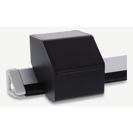 Konnect Desktop Organizer Short Storage Bin, 3.4" x 3.5" x 3.5", Black