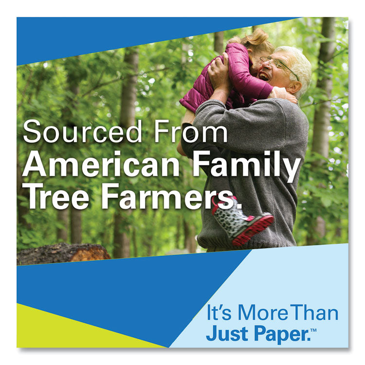 Fore Multipurpose Print Paper, 96 Bright, 3-Hole, 20 lb Bond Weight, 8.5 x 11, White, 500 Sheets/Ream