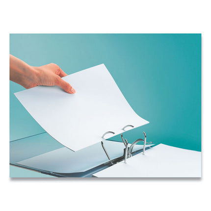 European A4 Lever-Arch Two-Ring Binder, 3" Capacity, 11.7 X 8.27, Black Marble