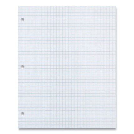 Composition Paper, 3-Hole, 8.5 X 11, 1/4", Quadrille: 4 Sq/in, 500/pack