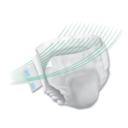 Per-Fit360 Degree Briefs, Maximum Plus Absorbency, Size 1, 26" To 48" Waist, 96/carton