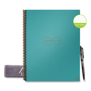 Core Smart Notebook, Dotted Rule (4 sq/in), Neptune Teal Cover, (16) 11 x 8.5 Sheets