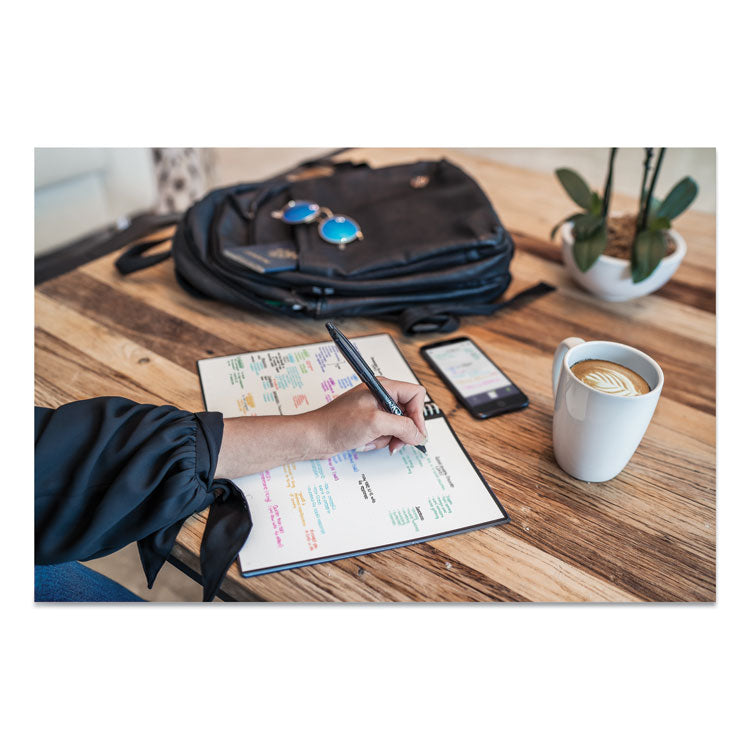 Core Smart Notebook, Dotted Rule (4 sq/in), Neptune Teal Cover, (16) 11 x 8.5 Sheets