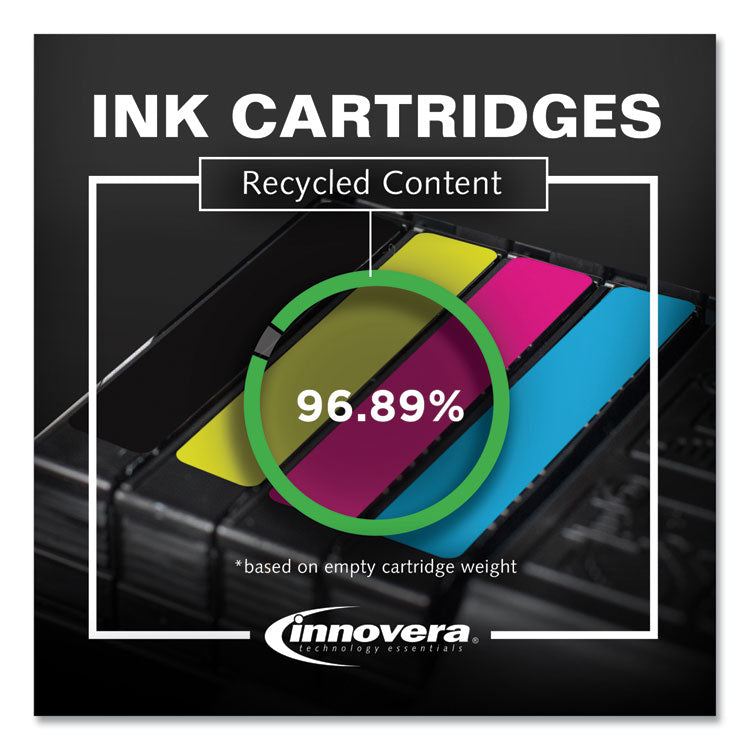 Remanufactured Black Ink, Replacement for 902 (T6L98AN), 300 Page-Yield