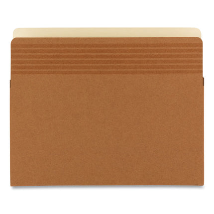 Easy Grip Pockets, 5.25" Expansion, Letter Size, Redrope, 10/box