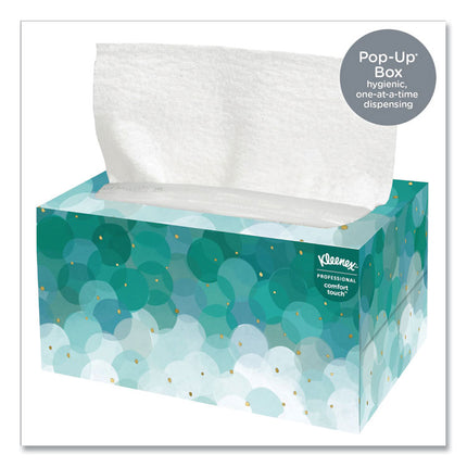 Ultra Soft Hand Towels, POP-UP Box, 1-Ply, 8.9 x 10, White, 70/Box, 18 Boxes/Carton