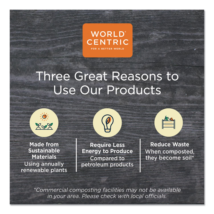 TPLA Compostable Cutlery Kit, Fork/Knife/Napkin/Spoon, Plastic, White, 250/Carton