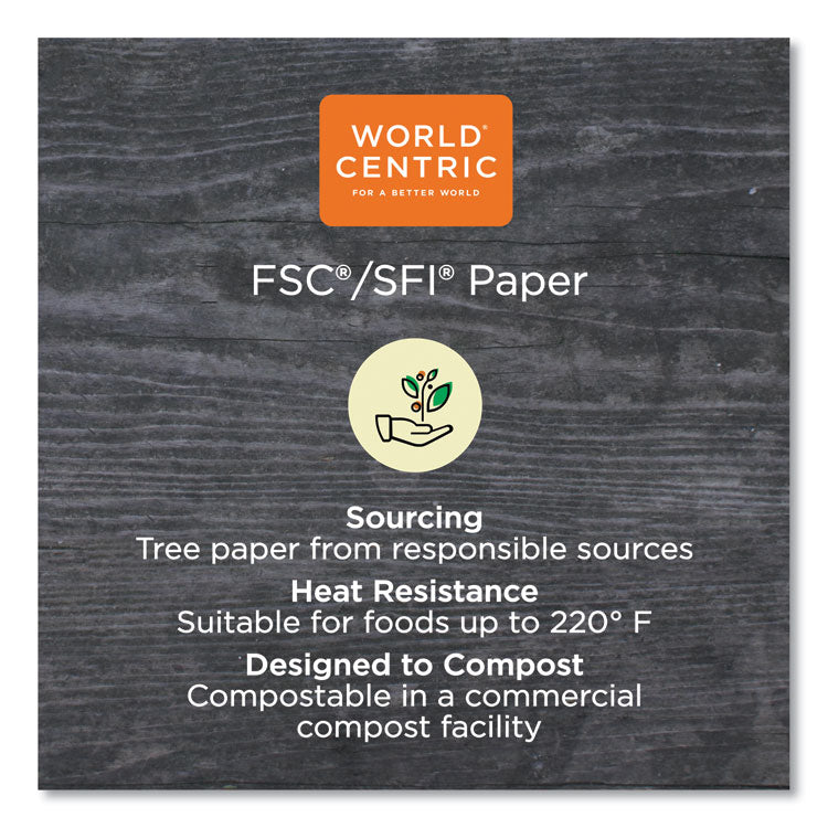 Paper Bowls, 24 oz, 4.4" Diameter x 4.4" h, White, 500/Carton