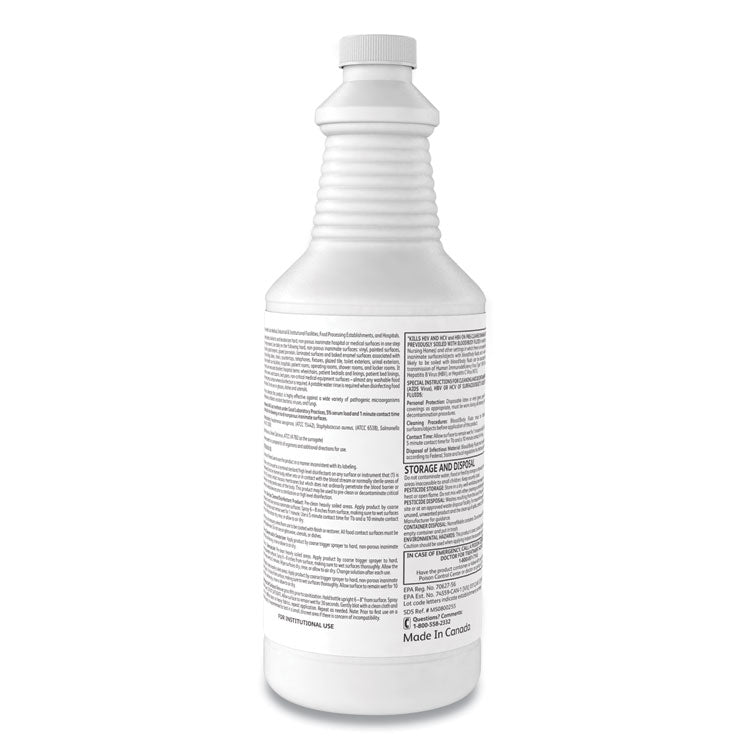 Oxivir Tb One-Step Disinfectant Cleaner, Liquid, 32 Oz