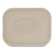 Fiber Lids for Fiber Containers, 7.8 x 10.1 x 0.5, Natural, Paper, 400/Carton