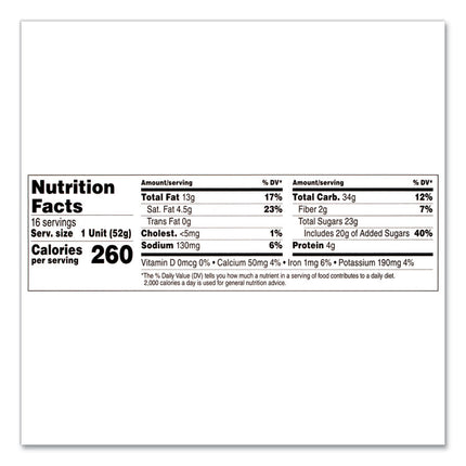Hazelnut Spread and Breadsticks, 1.8 oz Single-Serve Tub, 16/Pack