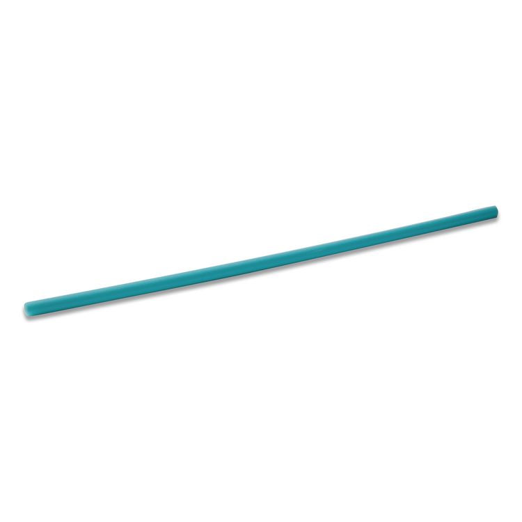Marine Biodegradable Stir Straws, 5", PHA, Ocean Blue, 1,000/BX, 6 Boxes/Carton