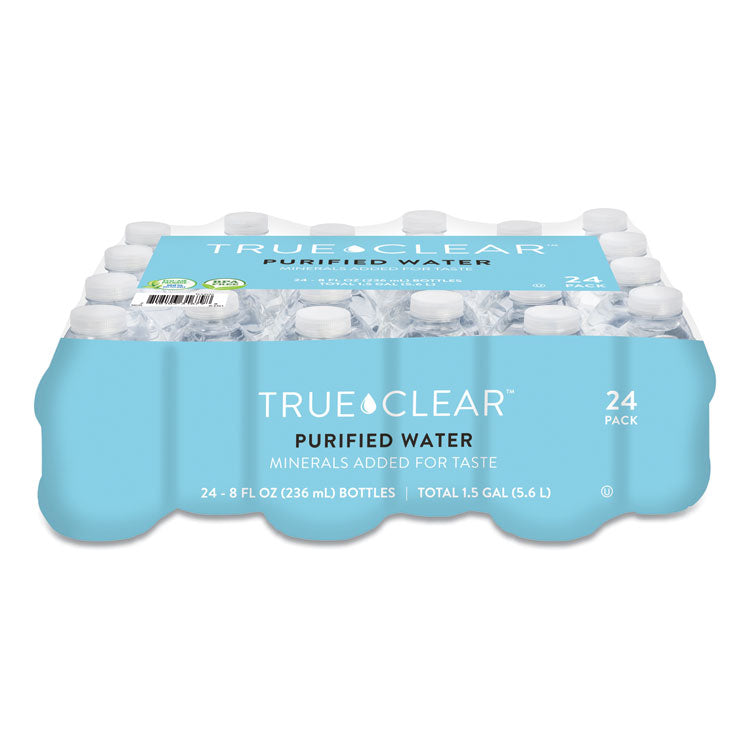 Purified Bottled Water, 8 Oz Bottle, 24 Bottles/carton, 182 Cartons/pallet