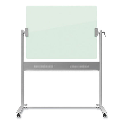 Infinity Glass Dry-Erase Board Presentation Easel, 24" x 36", White Surface