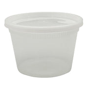 Empress Heavy Duty Deli Containers 16 oz, Clear, Combo Pack 240 / cs
