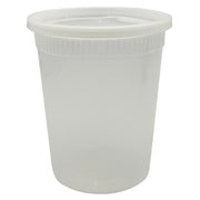 Empress Heavy Duty Deli Containers 32 oz, Clear, Combo Pack 240 / cs