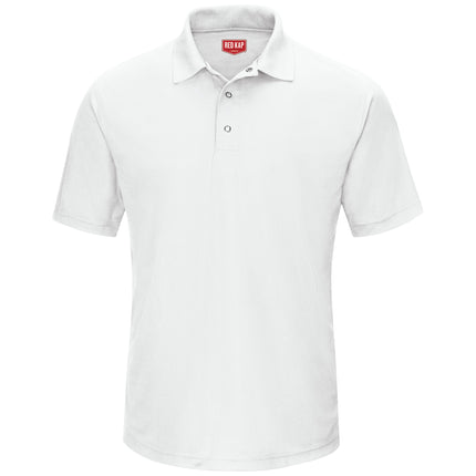 Red Kap® Men's Short Sleeve Performance Knit® Gripper-Front Polo / SK74WH